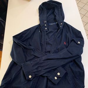 Polo RL Cotton Hooded Windbreaker